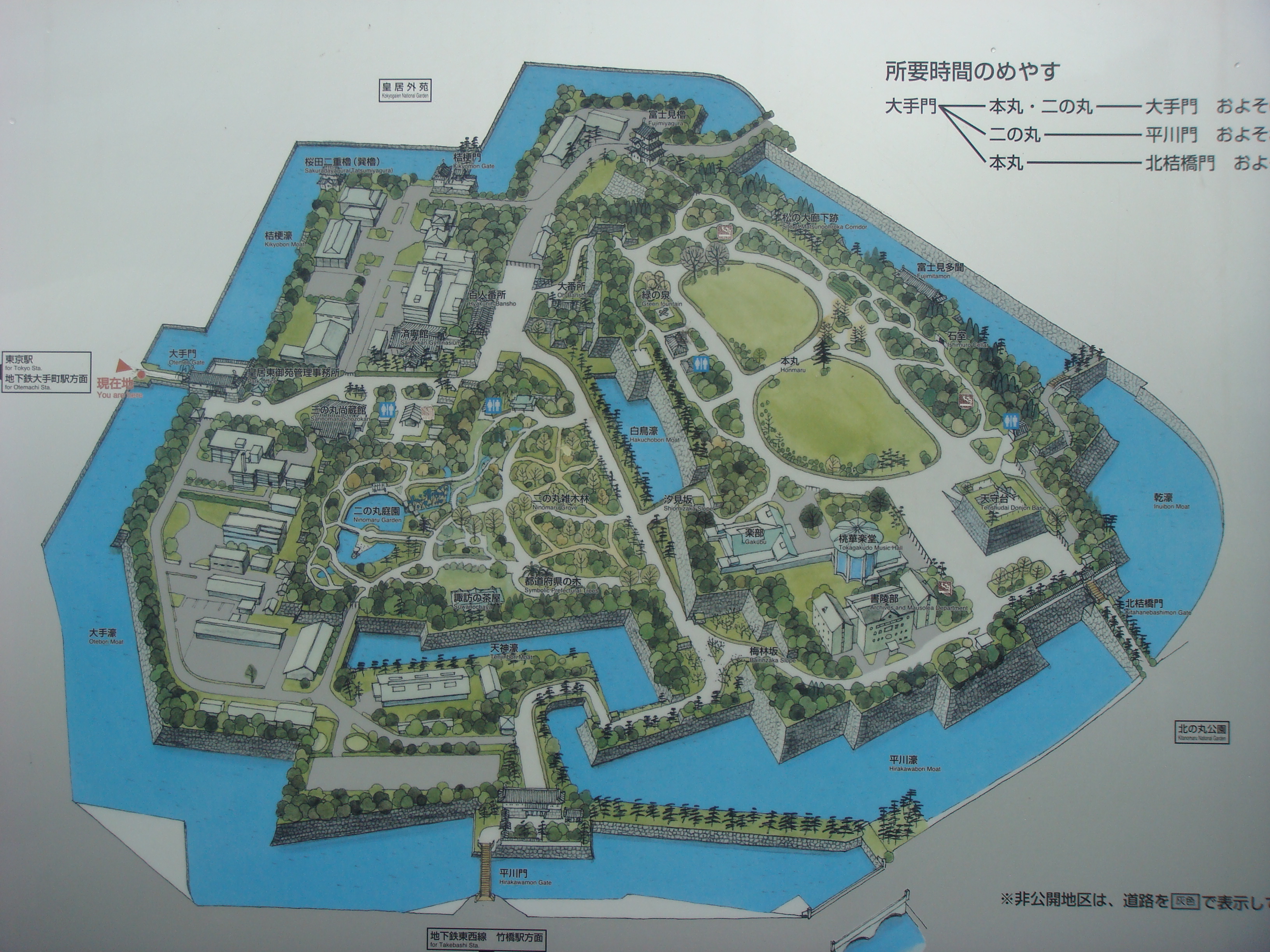 Ueno Park Map